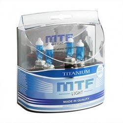 Лампа накаливания (комплект) MTF Titanium HB3 (9005) 12V 65W